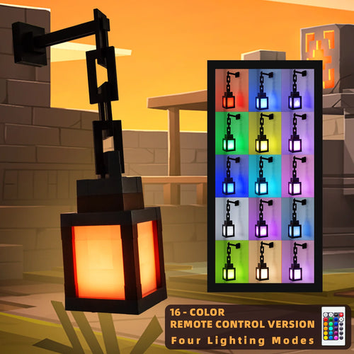 PixelCraft Lantern - Minecraft Inspired
